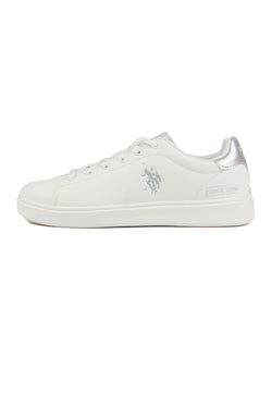 U.s. polo asnn. sneakers donna marlyn001-a whi-sil01